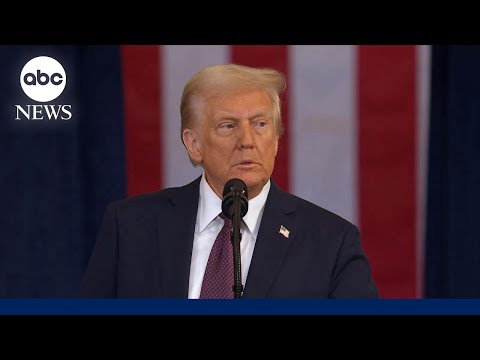 FULL SPEECH: President Donald Trump&#039;s inauguration speech